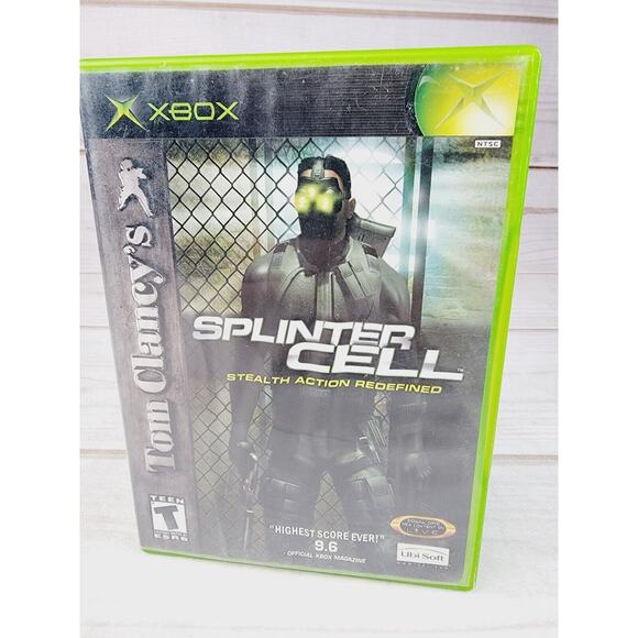 Tom Clancy's Splinter Cell Stealth Action Redefined (Xbox, 2002) Tested - Picture 3 of 9